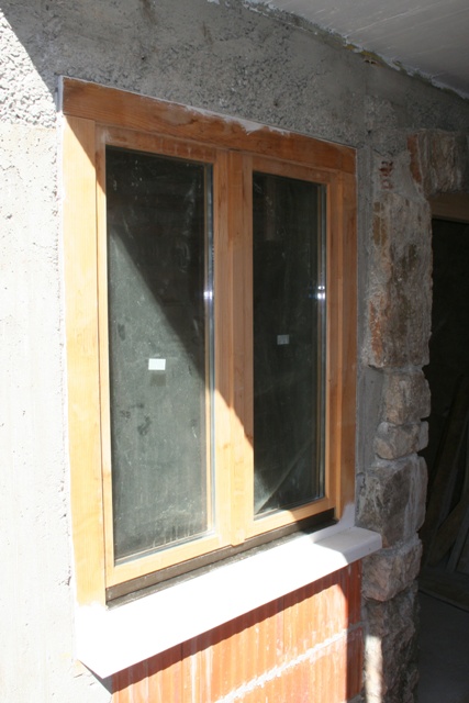 The fitted window